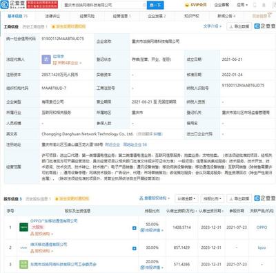vivo 投资 OPPO 关联公司，持股 30% 布局第二类增值电信业务